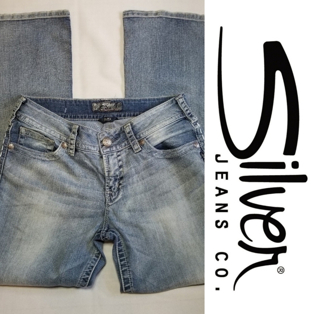 Silver SUKI Jeans